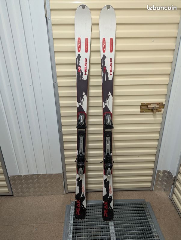 ski occasion adulte HEAD i-SG-RD taille : 178 cm = 1 mètre 78 + fixations