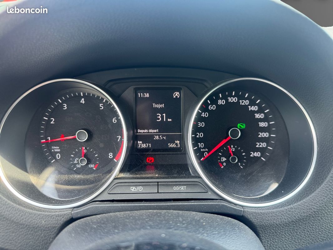 VOLKSWAGEN POLO V 1.4 TSI 150 BLUE GT DSG7 150Ch - Garantie 12 mois (image 14)