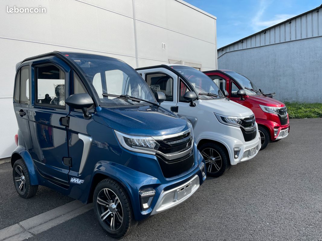 Voiture Sans Permis IMF E-PAULINE - Électrique - NEUF 2026 - Garantie 2 ans - 7 790 E ou 125/mois (image 1)