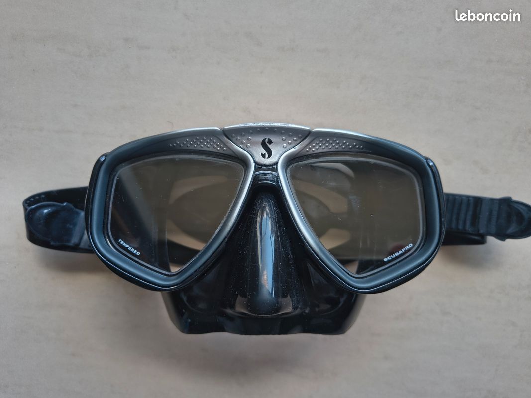 Masque De Plongée Scubapro Zoom EVO : Confort, Verres Optiques Interchangeables En Un Clin D'œil