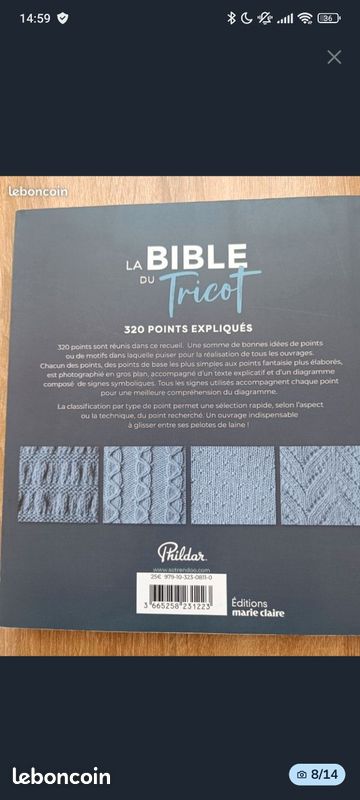 Livres crochet tricot couture (image 4)