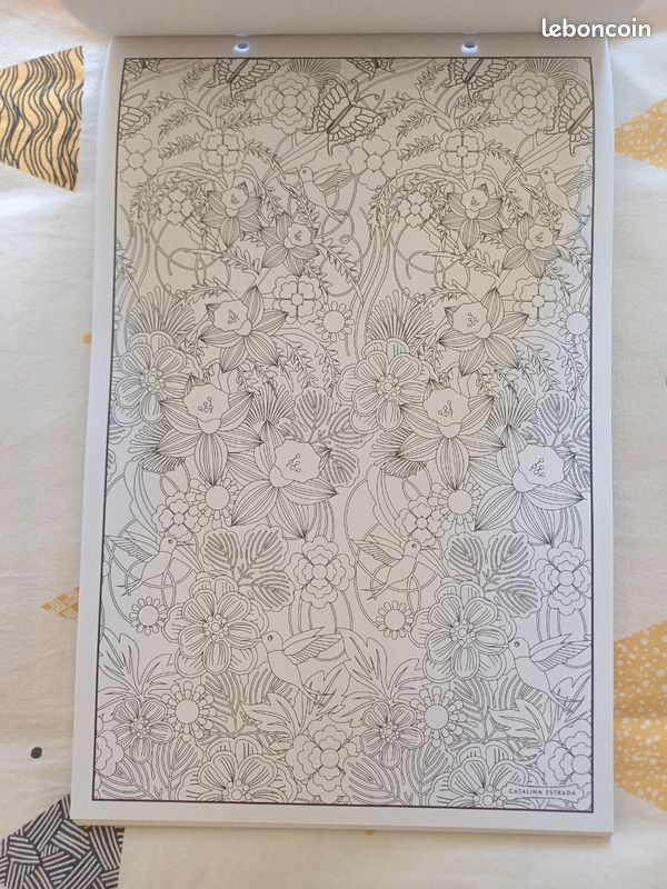 Kakémono d'expression créative - Coloriage Exotic (image 4)