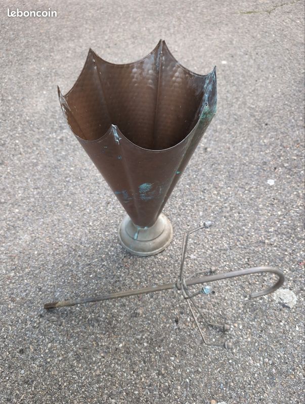 Porte parapluie cuivre (image 3)