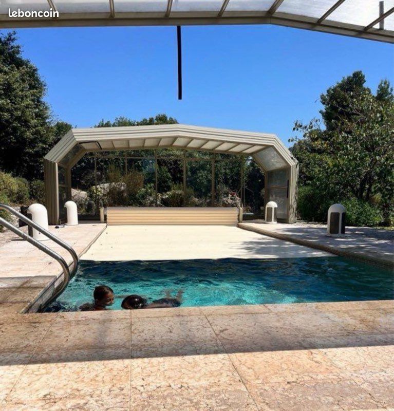 Abri verrière dôme piscine extérieur (image 6)