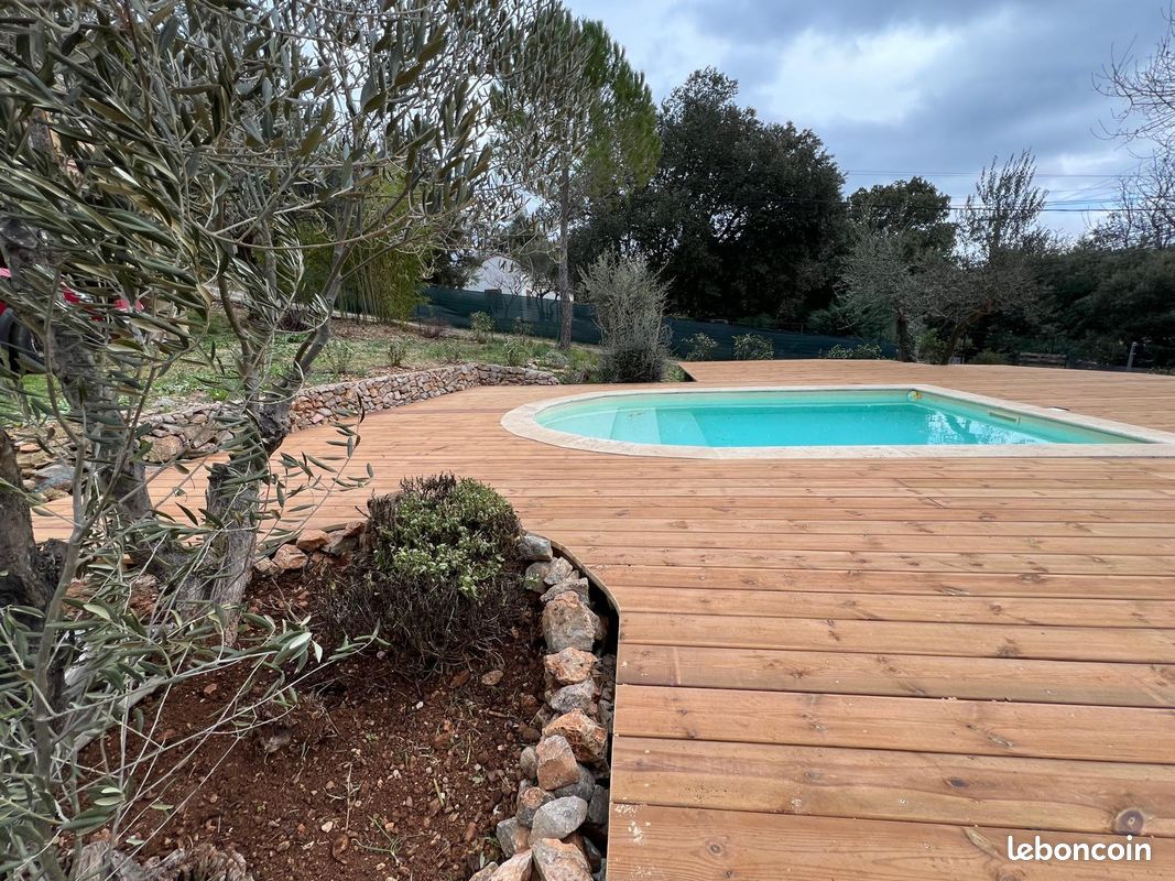 Lames de terrasse pin cl4 27x145mm (image 2)