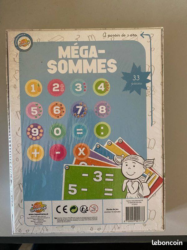Lot de 3 jeux éducatifs neufs sous blister (image 5)