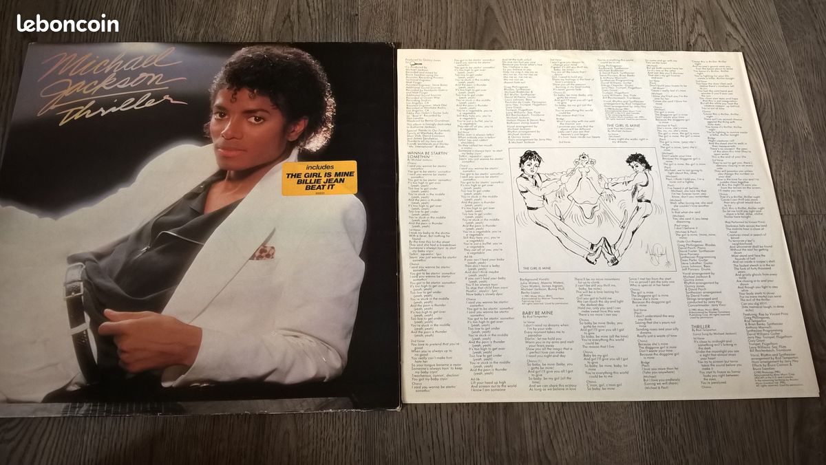 Vinyle 33tr "Michael Jackson" (image 3)