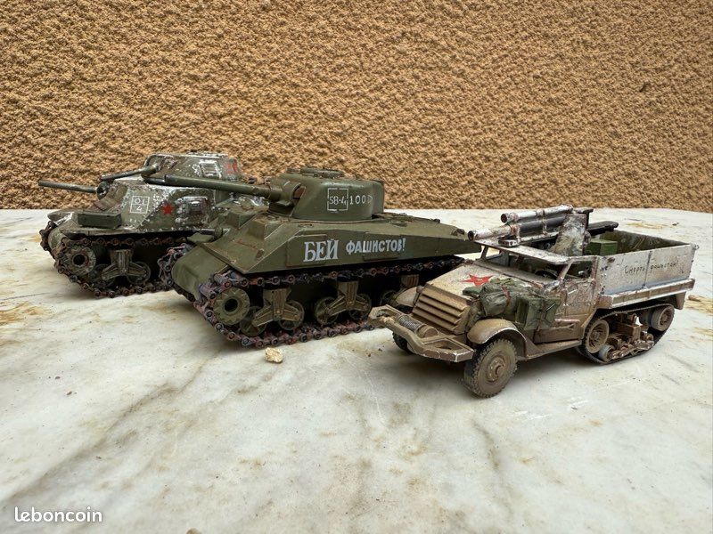 Char Russe T34/76 Modèle 1942 – Solido 1/50 – Front De L'Est WW2 – Kaki