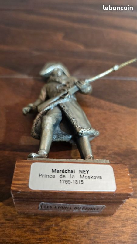 Figurine soldat de plomb  maréchal ney 1769-1815  - Collection