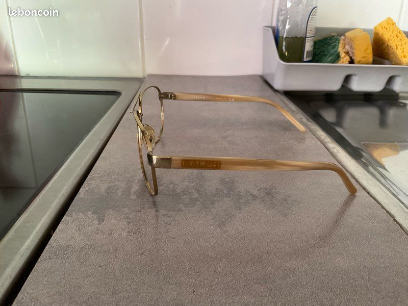 Lunettes de soleil Ralph Lauren beige (image 3)