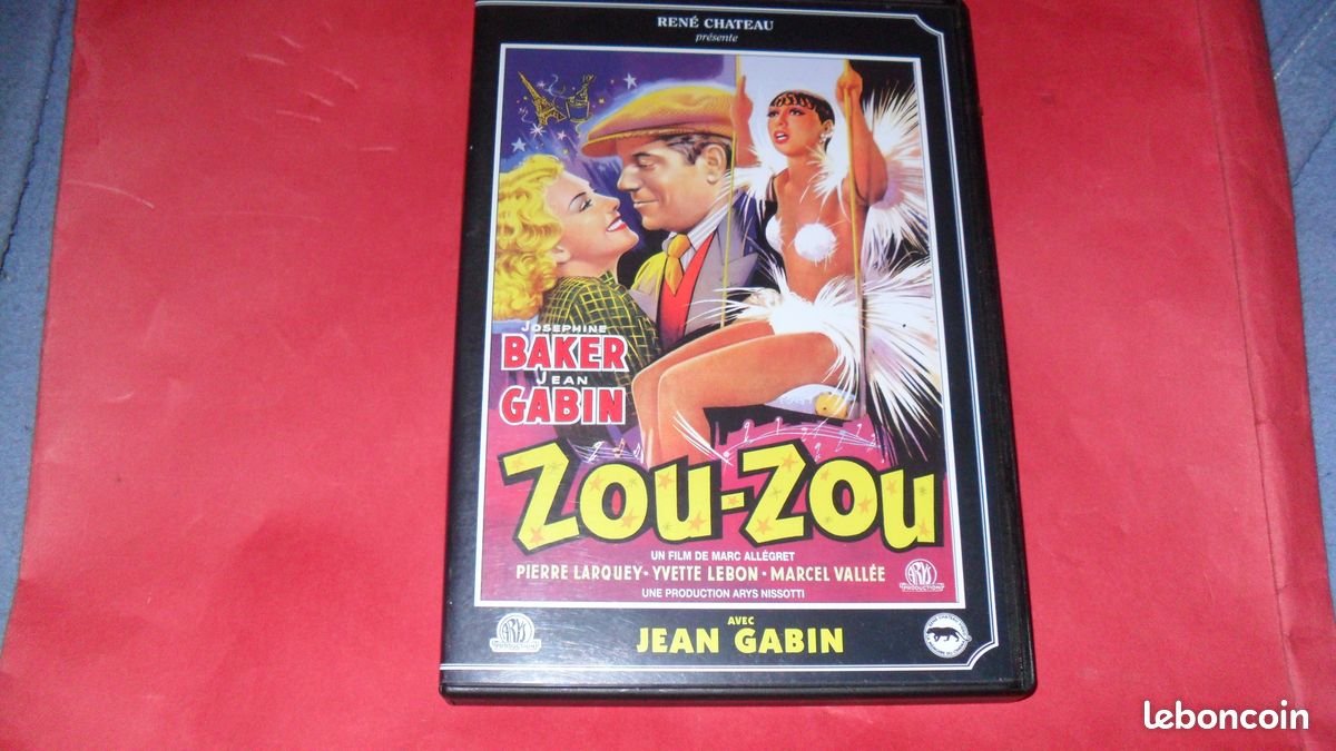 Zou-zou - avec jean gabin - josephine baker - dvd (image 1)