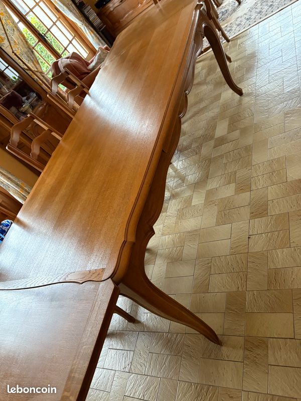 Élégante table salle à manger 6-12 pers (image 2)