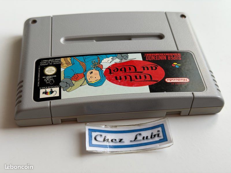 Notice Tintin au Tibet - Super Nintendo