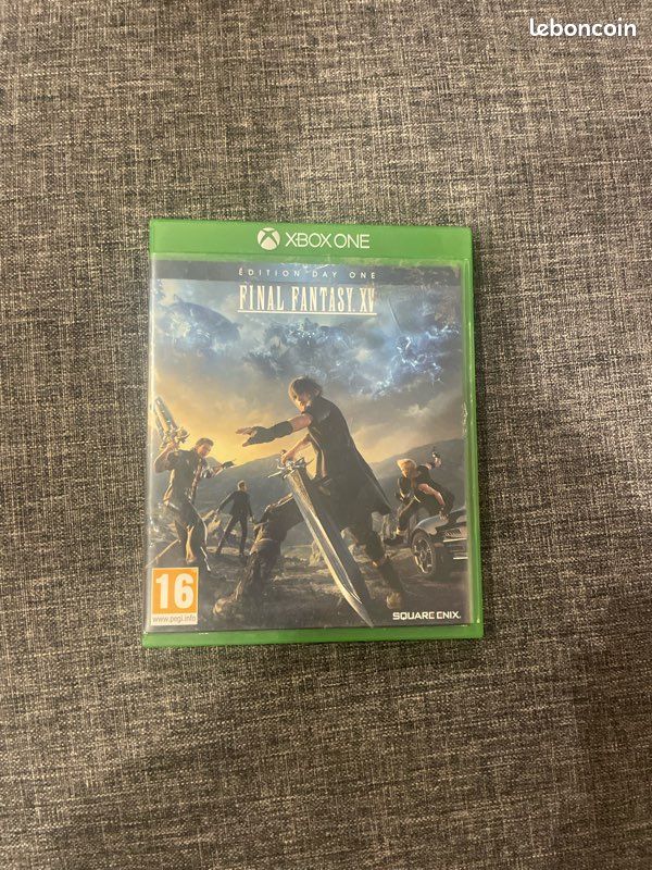 Jeu Final Fantasy XV Xbox One - Occasion Bon état, Sans Notice, PEGI 16, éditeur Square Enix