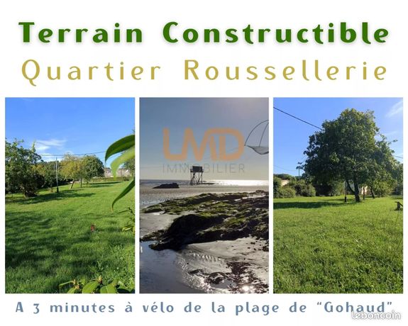 Terrain 1000 m² Saint-Michel-Chef-Chef