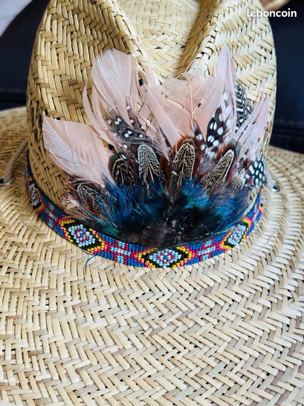 Chapeau de Paille Style Cowboy - Vestiaire Western