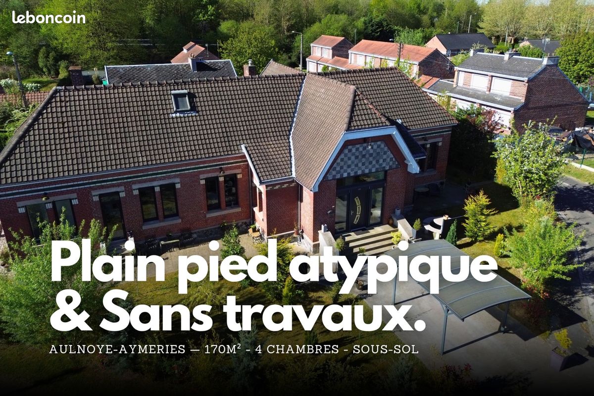 Maison 6 pièces 170 m² · à Aulnoye-Aymeries · 170 m² · 330 000 €