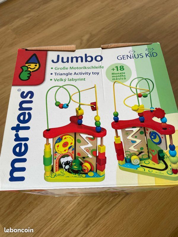 Jeu en bois spirale boulier Bino & Mertens (image 2)