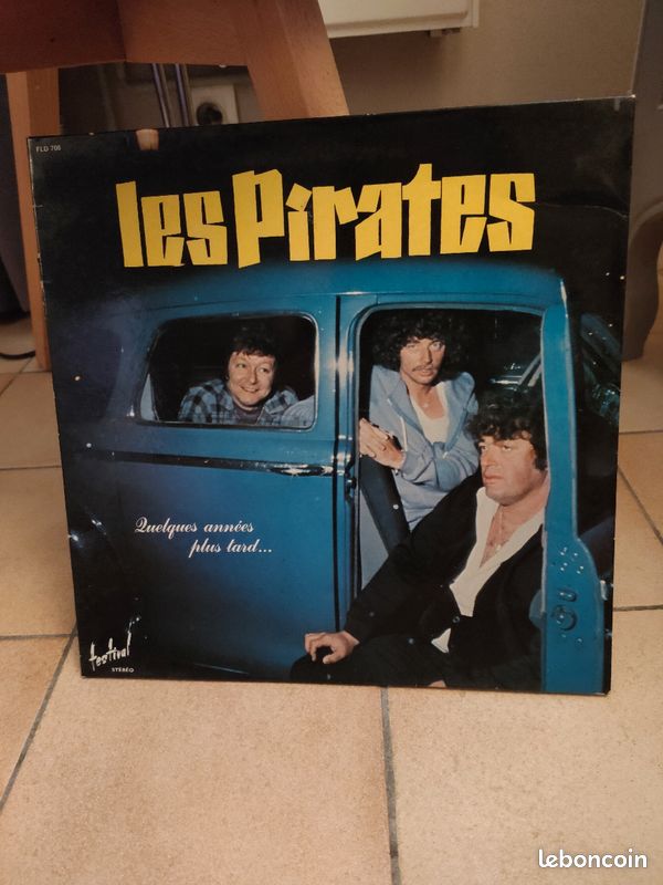 33 tours Les pirates quelques années plus tard (image 1)