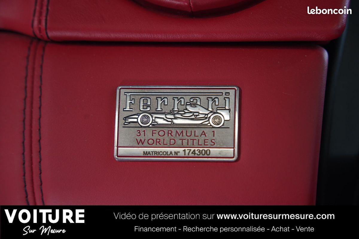 FERRARI CALIFORNIA 4.3 V8 460ch - Suivi complet FERRARI - (image 23)