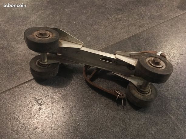 Anciens Patins à Roulettes SPEEDY – 3 Roues – Vintage – Collection