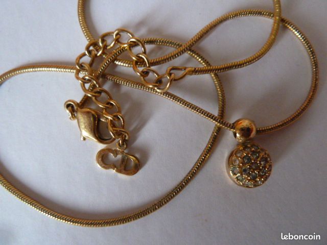 Collier vintage Christian Dior (image 2)