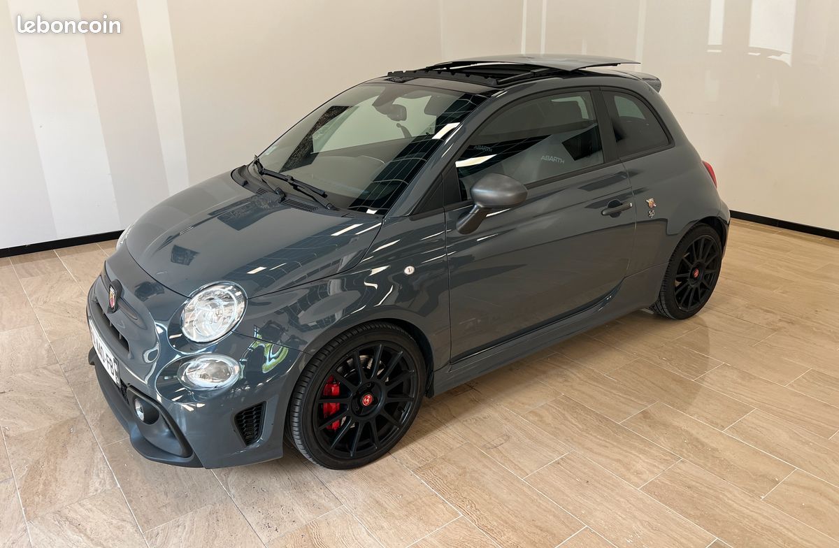 Abarth Fiat 595 Competizione 180cv BVM5 / Ligne Monza / Sièges Sabelt / En Stock / Suivi complet / Rien à prévoir / Pas de Malus / Immat France (image 1)
