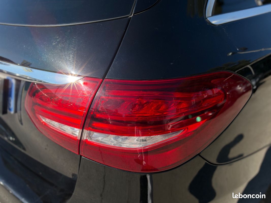 Mercedes CLASSE C BREAK 220 d Sportline 9G-Tronic {TOIT OUVRANT - SIEGE ELECTRIQUE - SON BURMESTER} (image 12)