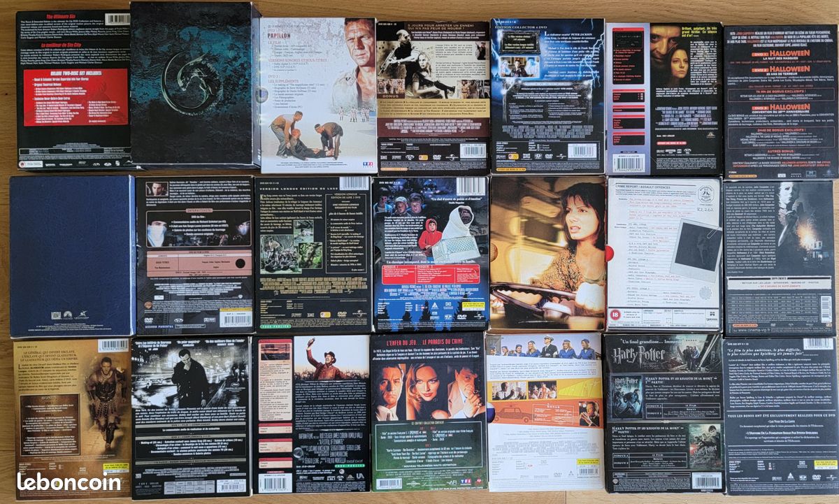 Lots films DVD édition collector digipack (image 2)