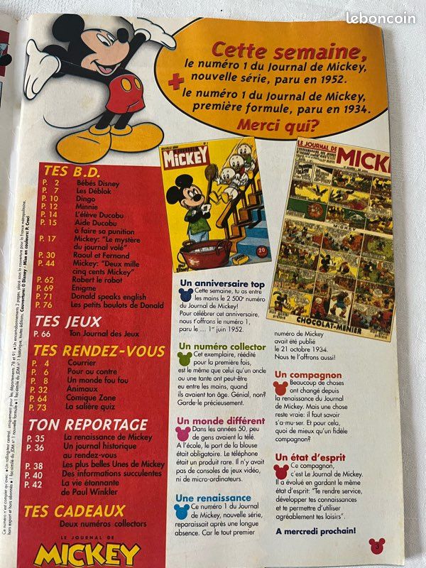 Le Journal de Mickey - 17 Septembre 2025 Bookys ebooks