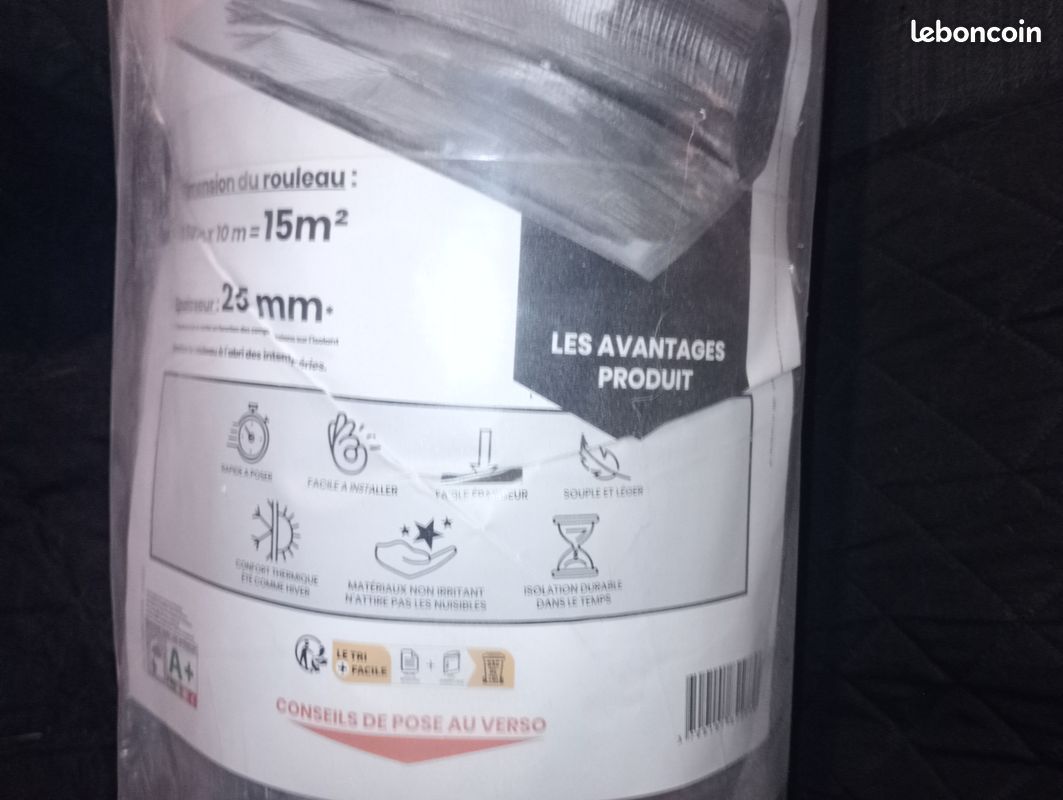Rouleau isolant 15 couches neuf (image 4)