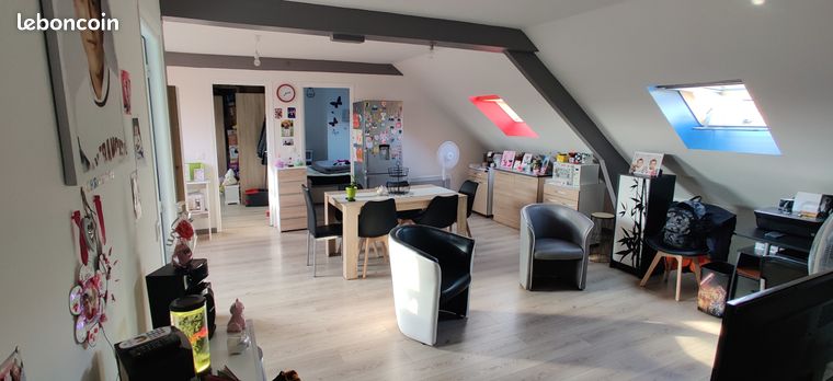 Loue Appt T3 49m2 loi carrez (~65 m2 au sol)