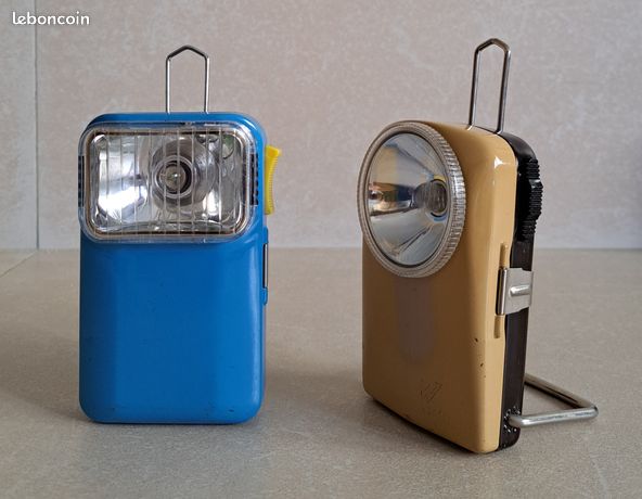 Lampe Torche Wonder Vintage Française - Pour Pièces Ou Déco (ne Fonctionne Pas)