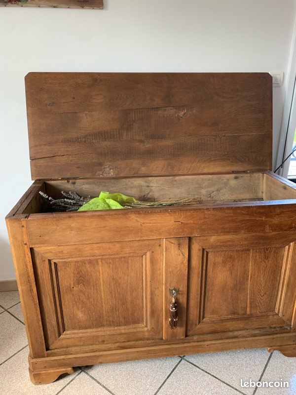 Beau meuble pétrin très bon etat chene (image 4)