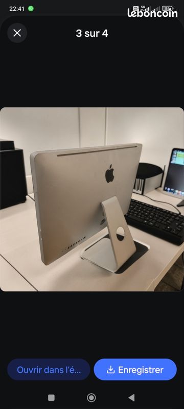 Ordinateurs PC iMac 21 pouces core i5 500Gb neufs et occasions au