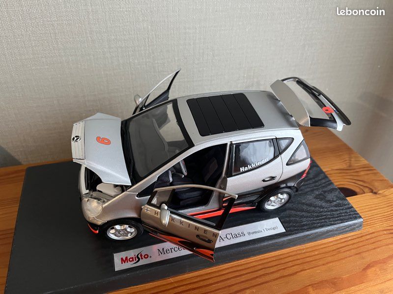 B60 1:18 Maisto Mercedes-Benz Classe A Hakkinen Exc. Cond