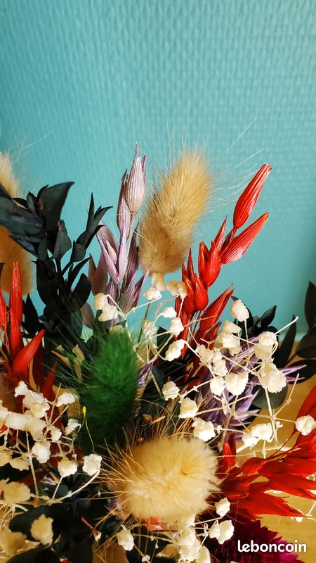 Fleurs séchées carafe (image 9)