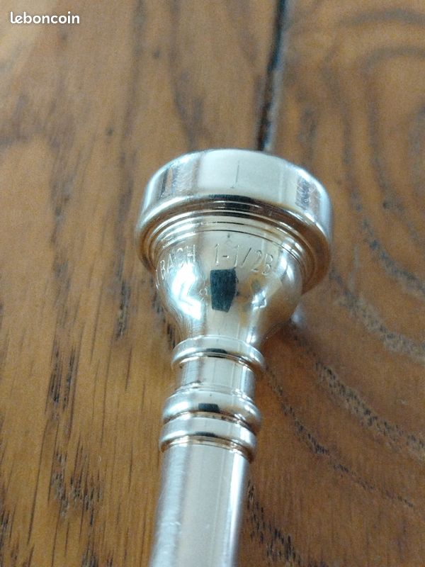 Embouchure Cornet à Piston Vincent Bach 1 1/2 B (image 12)