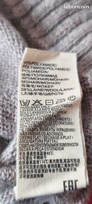 Pull laine mohair Suncoo (image 5)