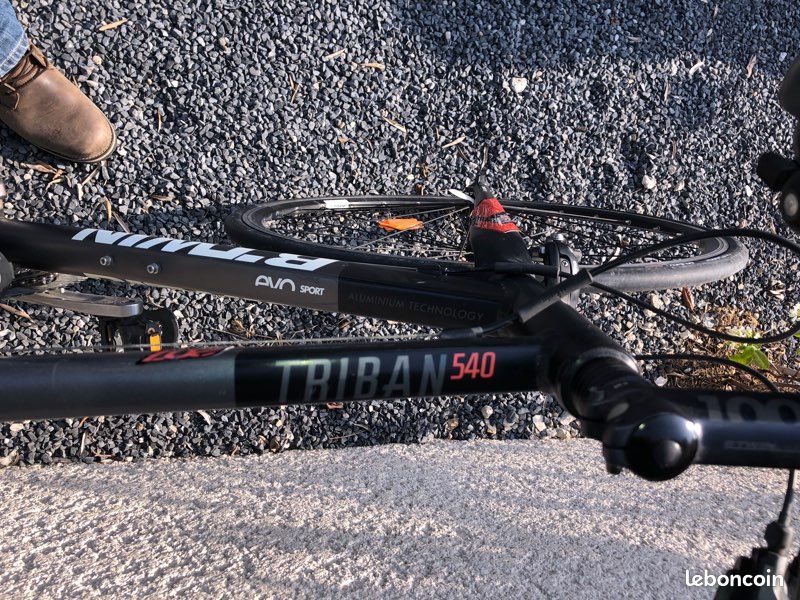 Vélo Triban 540 b twin decathlon (image 8)