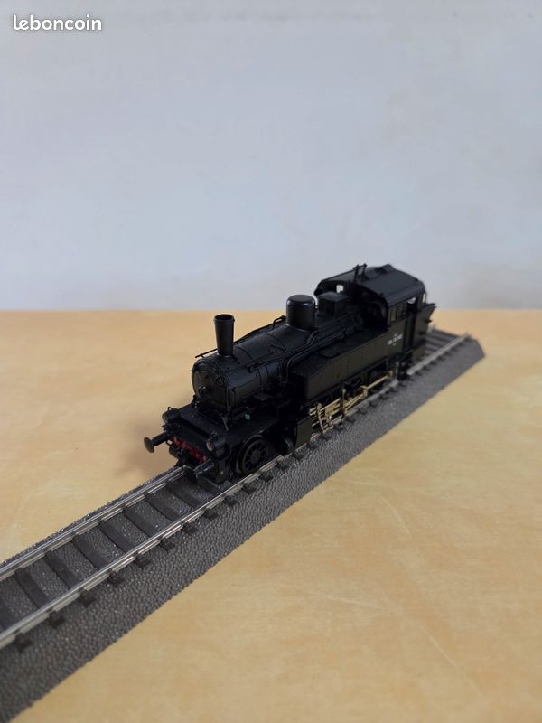 RARE - Boîte Vide Fleischmann HO - Locomotive Vapeur N°1324 - Deutsche Bahn
