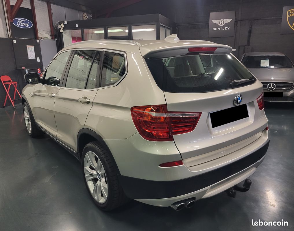BMW X3 35d XDrive Boite Auto 3.0 d 24v DPF 313cv Luxe (Cuir - GPS - Caméra - Toit Ouvrant - Toit Pano) (image 8)