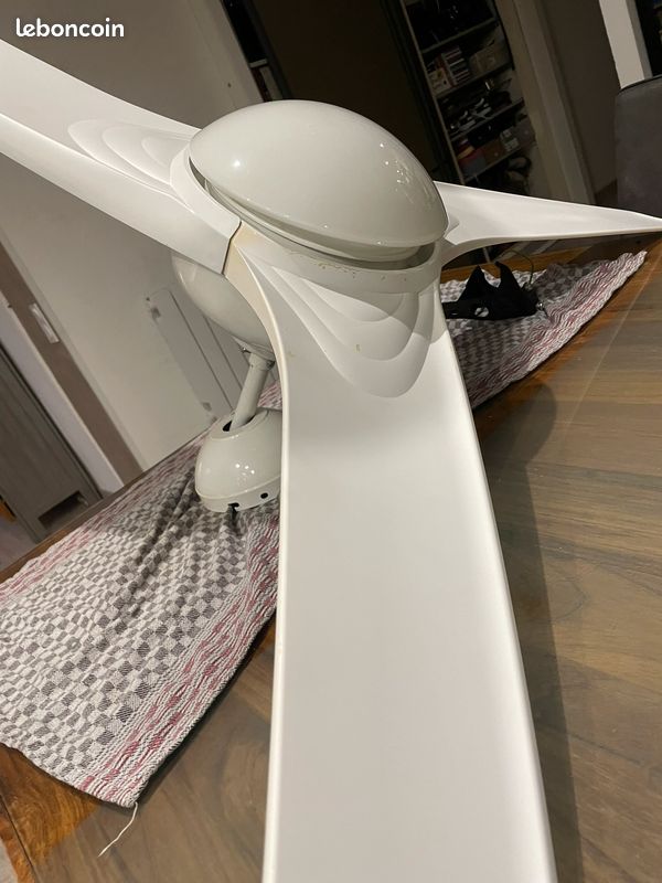 Ventilateur de plafond 130 avec lumière | 3 pales (image 2)