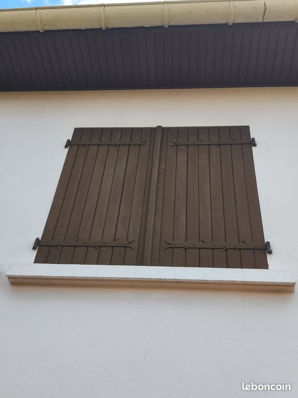 Volet en acajou (image 1)