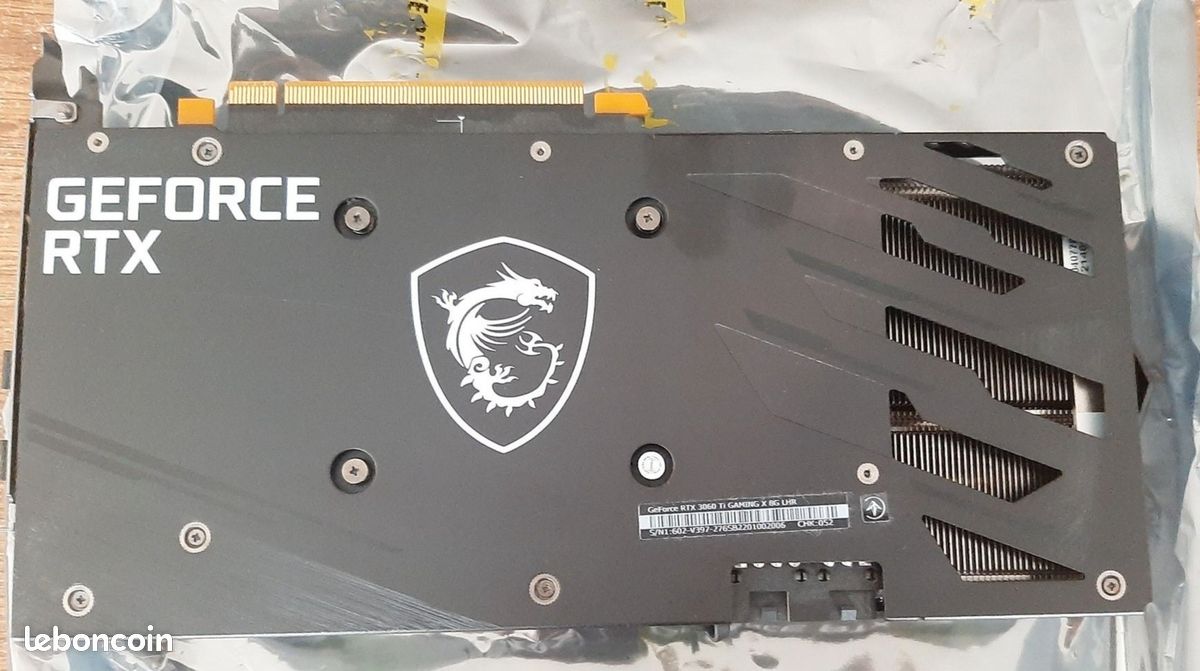 Carte graphique MSI GeForce RTX 3060 Ti Gaming X Dual Fan (image 2)