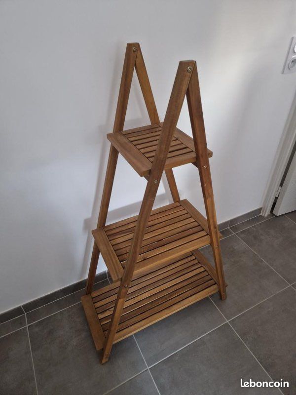 Étagère à 3 étages en bois (image 1)