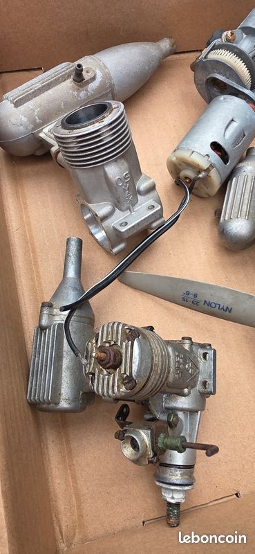 MOTEUR GAZ SUPER Tigre 60 Serie X Nitro Rc Pour Avion Boited EUR 92,77 - FR
