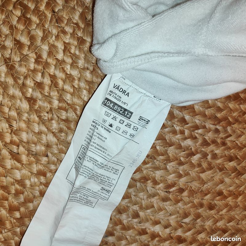 Matelas à langer Ikea Vadra + 2 housses de protection (image 5)