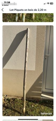 Lot De 10 Tuteurs En Bois Pour Plantes – 40 Cm De Long – Teinture Verte Résistante à L’eau – Pour Tomates, Fleurs, Jardinage
