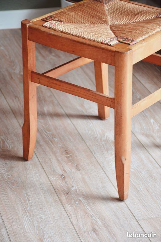 Chaise paillée Pierre Cruege (image 7)